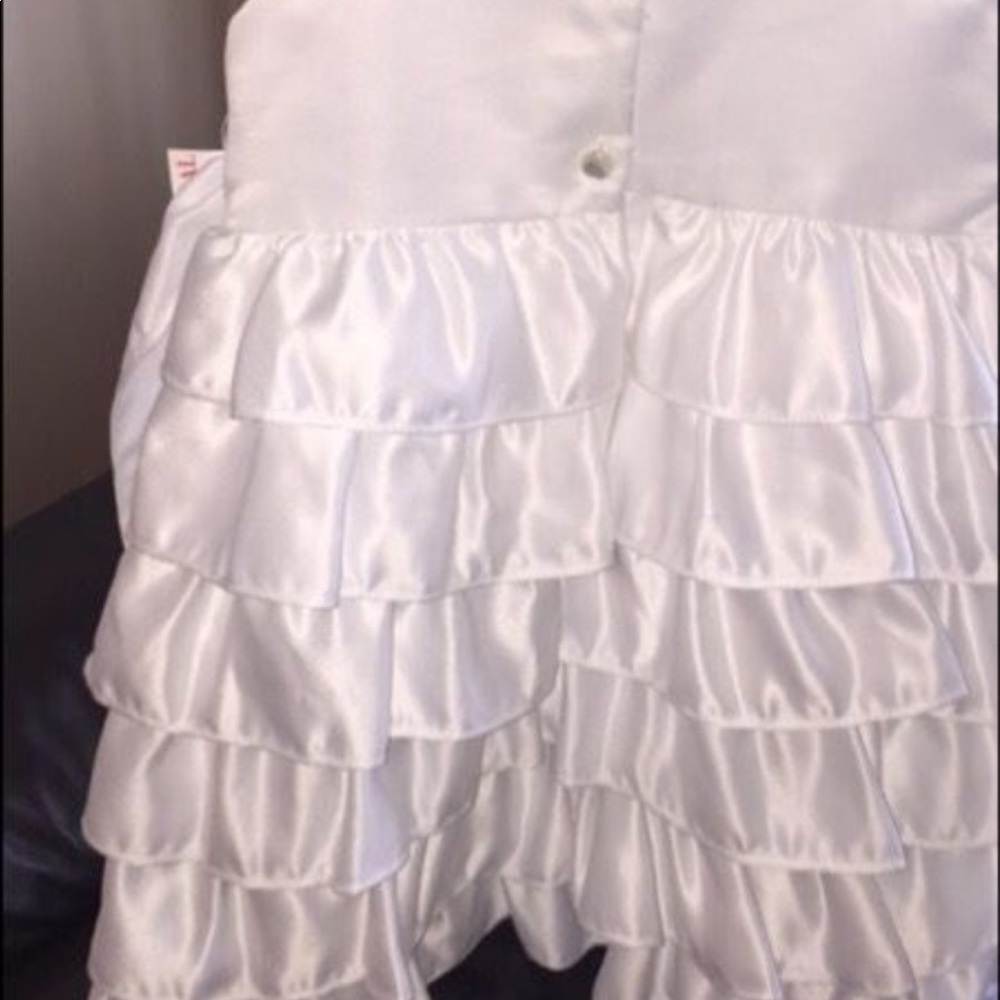 3T girls white brand new party dress - Picture 5 of 5